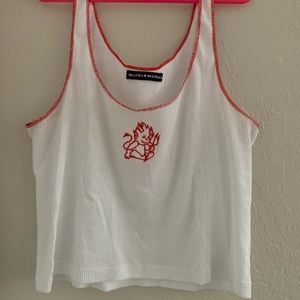 adorable brandy devil top!!